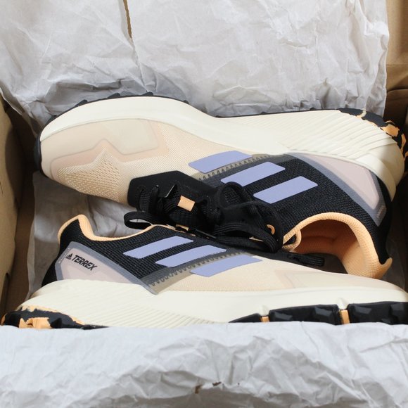 Adidas Women's Terrex Soulstride Trail Running Shoes - Taupe/White 9M - Picture 5 of 5